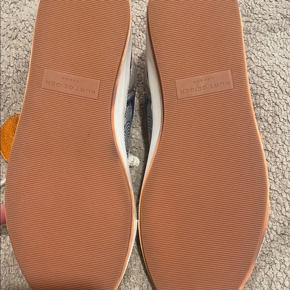 Kurt Geiger White Multicolor Accent Sneakers - Picture 7 of 8